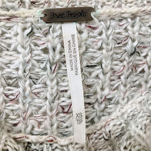 Free People XS Dylan Tweed Sweater - Picture 5 of 6